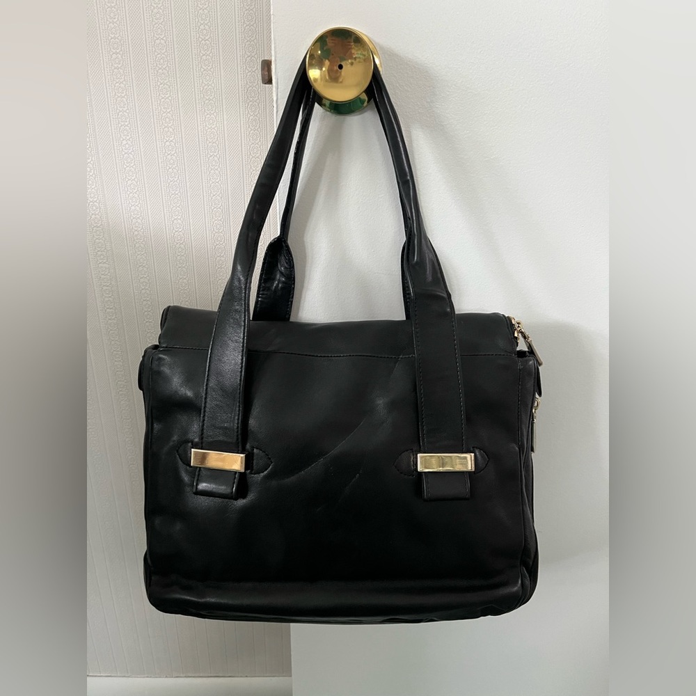 Vintage Cole Haan black leather bag - Picture 2 of 10
